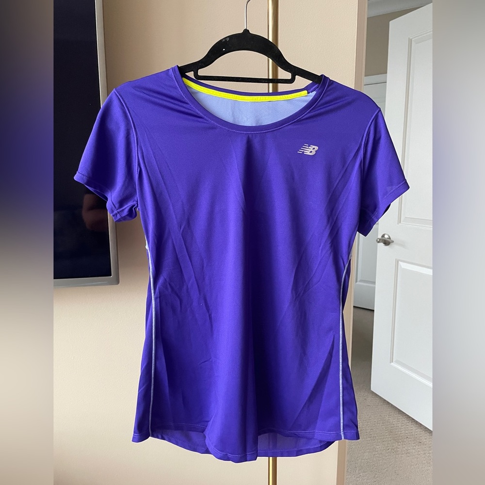 Women’s New Balance Dri-Fit Athletic Top | Purple - Small